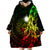 Marshall Islands Polynesian Pattern Style Reggae Color Wearable Blanket Hoodie LT9 - Polynesian Pride