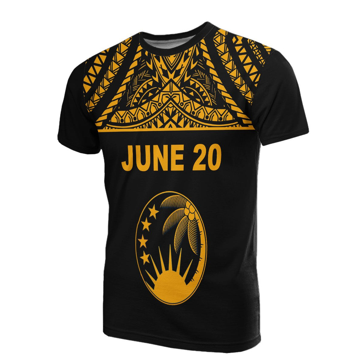 June 20 Mwahne BranZone T Shirt Unisex Orange - Polynesian Pride