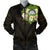 Marshall Islands Men's Bomber Jacket - Polynesian Gold Patterns Collection - Polynesian Pride