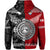 Tonga New Zealand Rugby Hoodie Mate Maa Ngatu and Maori All Black Together LT8 - Polynesian Pride