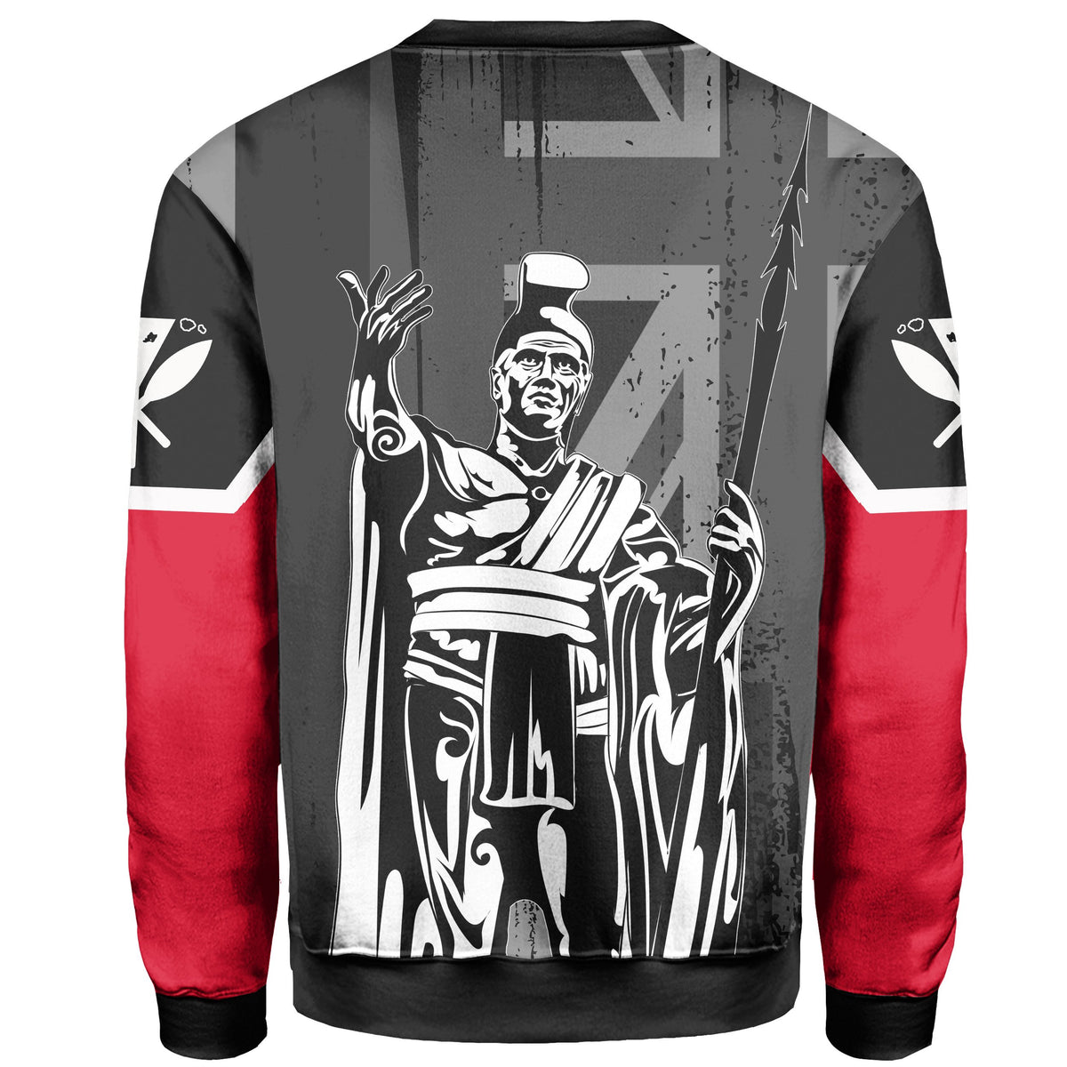 Hawaii King Flag Sweat Shirt - Polynesian Pride