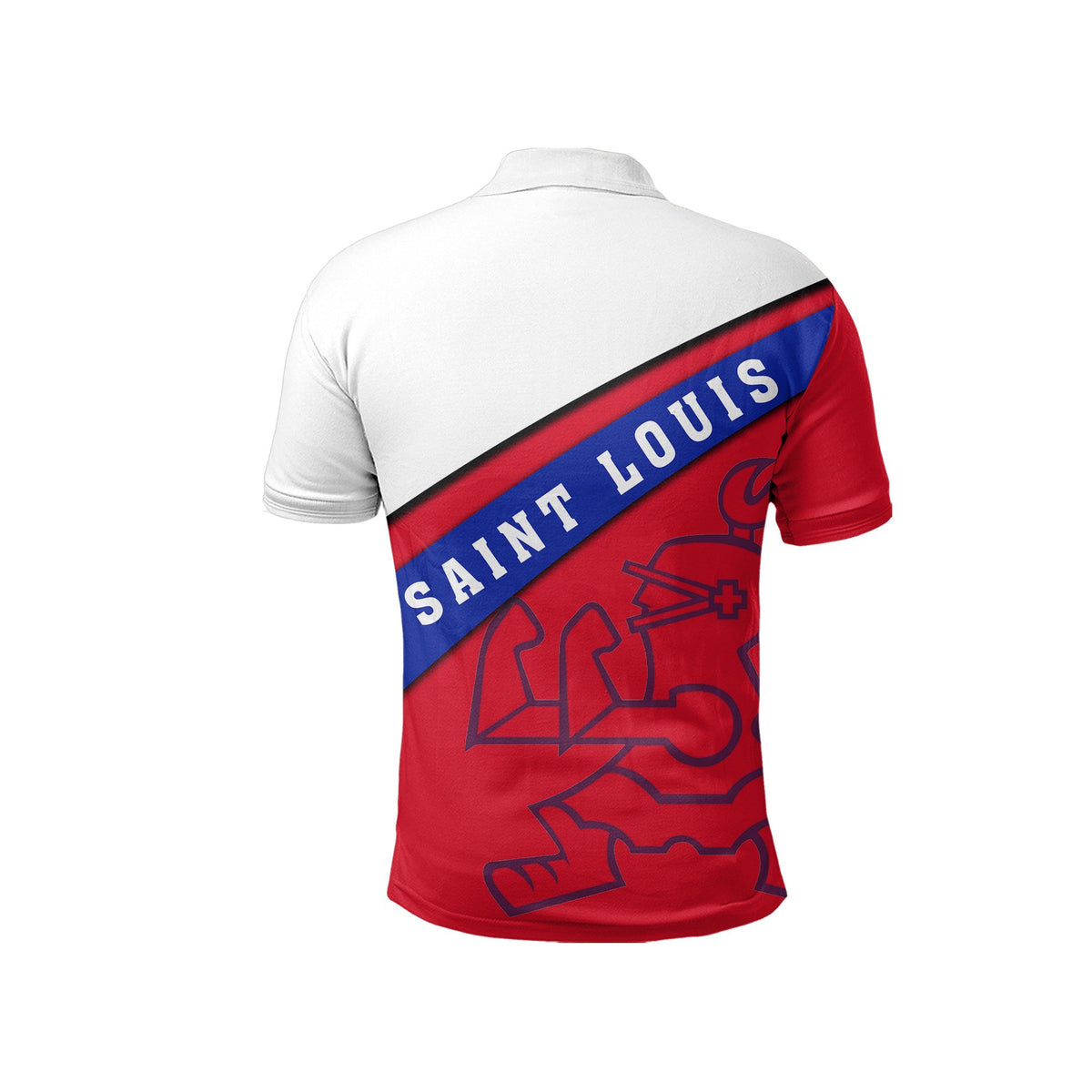 Hawaii Saint Louis Football Polo Shirt - Polynesian Pride