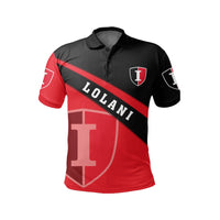 Hawaii Black Football Jersey Polo Shirt - Polynesian Pride