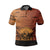 Hawaii Sunset Coat Of arm Polynesian Polo Shirt - Polynesian Pride