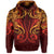 Hawaii Kanaka Maoli Red Hoodie Van Style - Polynesian Pride