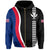 Hawaii Kakau Flag Hoodie (Zip up) - Polynesian Pride