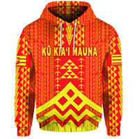 Hawaii Ku Kiai Mauna Hoodie We Are Mauna Kea Unique Vibes LT8 - Polynesian Pride