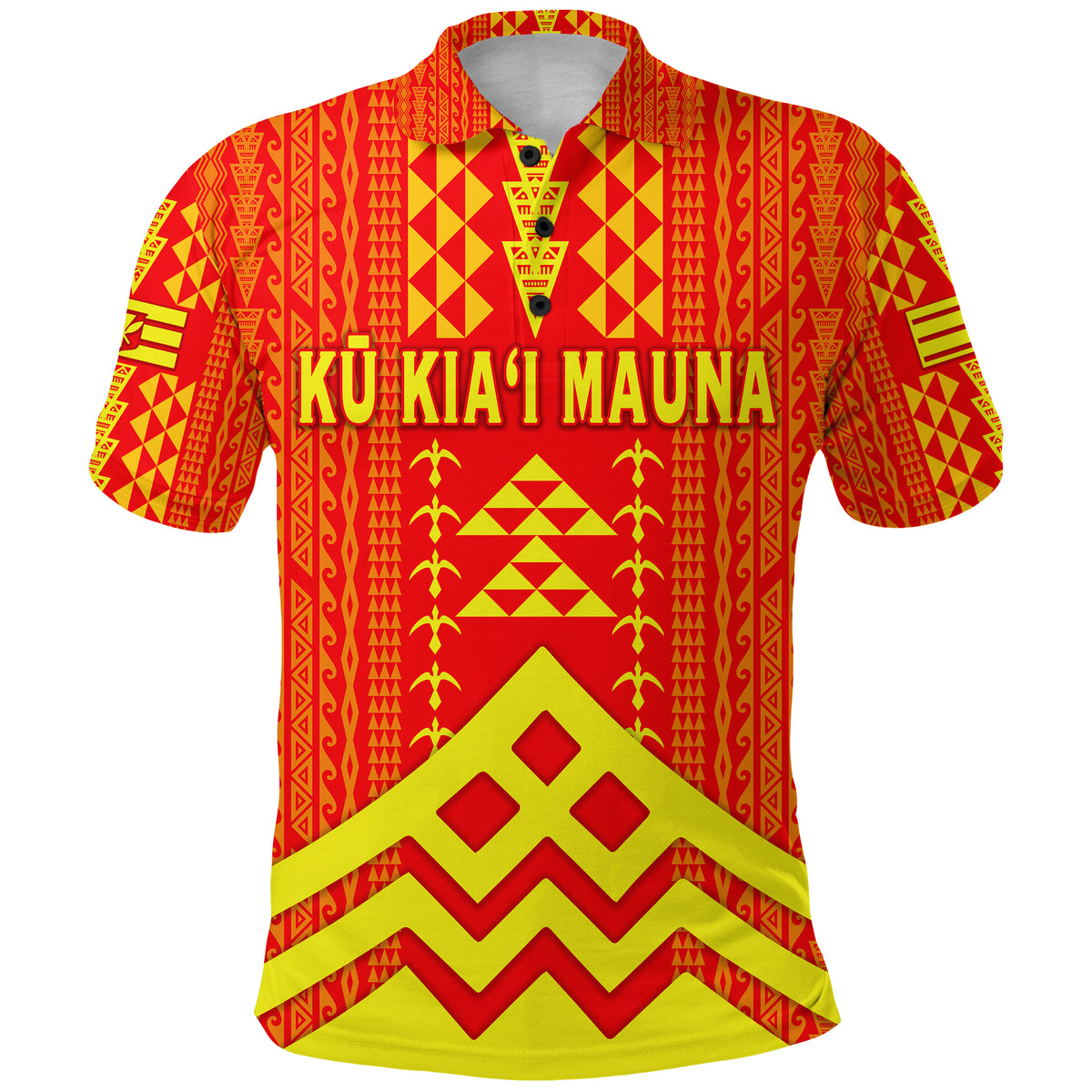 Custom Hawaii Ku Kiai Mauna Polo Shirt We Are Mauna Kea Unique Vibes LT8 - Polynesian Pride