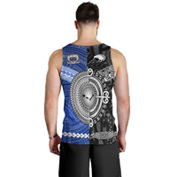 New Zealand And Samoa Men Tank Top Together - Black LT8 - Polynesian Pride
