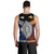 New Zealand And Papua New Guinea Men Tank Top Together - Blue LT8 - Polynesian Pride