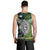 New Zealand And Cook Islands Men Tank Top Together - Paua Shell LT8 - Polynesian Pride