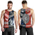 New Zealand And Tonga Men Tank Top Together - Blue LT8 - Polynesian Pride