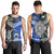 New Zealand And Samoa Men Tank Top Together - Paua Shell LT8 - Polynesian Pride