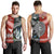 New Zealand And Tonga Men Tank Top Together - Paua Shell LT8 - Polynesian Pride