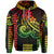 Custom Kakau Hawaiian Polynesian Hoodie Reggae LT6 Reggae - Polynesian Pride