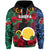 Vanuatu Shefa and Hibiscus Hoodie LT6 Black - Polynesian Pride