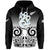 Custom New Zealand Rugby Hoodie Maori Manaia Black style LT6 Black - Polynesian Pride