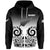 Custom New Zealand Rugby Hoodie Maori Style LT6 Black - Polynesian Pride