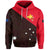 Custom Papua New Guinea Australia Hoodie LT6 Red - Polynesian Pride