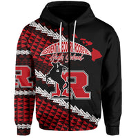 Custom President Theodore Roosevelt High School Hawaii Hoodie LT6 - Polynesian Pride