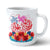 Hawaii Turtle Couple Hibiscus Valentine Pattern Mug - Romance Style - AH Mug 11oz White - Polynesian Pride