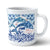 Hawaii Dolphin Couple Valentine's Hibiscus Mug - Tender Style - AH Mug 11oz White - Polynesian Pride