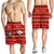 Hawaii Christmas Santa Claus Surf Men's Shorts - Fun Style - AH - Polynesian Pride