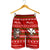 Hawaii Christmas Santa Claus Surf Men's Shorts - Fun Style - AH - Polynesian Pride