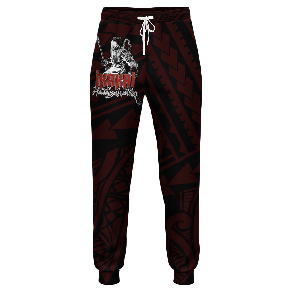 Hawaii Ikaika Polynesian Joggers - Be Strong - AH Unisex Black - Polynesian Pride