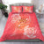 Hawaii Turtle Plumeria Polynesian Pink Bedding Set - Luck Style - AH Pink - Polynesian Pride