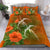 Hawaii Manu Iwa Hibiscus Orange Bedding Set - AH Orange - Polynesian Pride