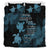 Hawaii Turtle Bedding Set Hibiscus To My Wife Blue AH - Polynesian Pride