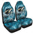 Hawaii Turtle Car Seat Cover - Strong Waves - AH Universal Fit Blue - Polynesian Pride