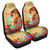 Hawaii Happy Mother Day Car Seat Covers - Love Style - AH Universal Fit Orange - Polynesian Pride