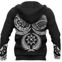 New Zealand Hoodie Maori Firefighter Tattoo - Polynesian Pride
