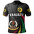 Custom Vanuatu Rugby Polo Shirt Tuskers Tornado Style Unisex BLACK - Polynesian Pride