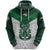 Aotearoa Rugby Hoodie Maori Kiwi Unisex Green - Polynesian Pride