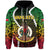 Custom Vanuatu Zip Hoodie Special Style LT6 Unisex Red - Polynesian Pride