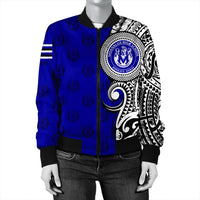 (Personalized) Hawaii Bomber Jacket - Moanalua High Tribal Kakau Bomber Jacket AH - Polynesian Pride