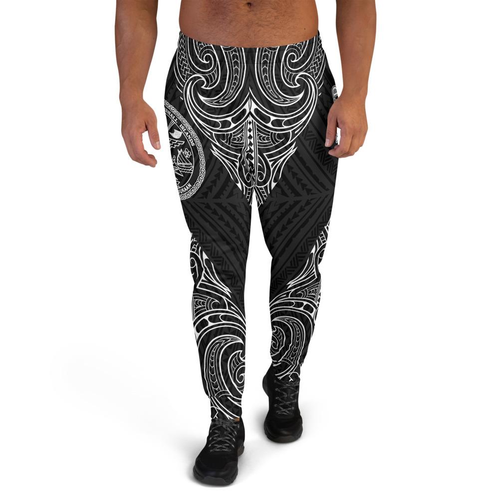 Marshall Islands Custom Sweatpant - Polynesian Patterns White Color Unisex White - Polynesian Pride