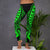 Hawaii Women Leggings Polynesian Pattern Green - Polynesian Pride