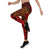 Samoa Leggings - Red Shark Polynesian Tattoo - Polynesian Pride