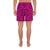 Polynesian Culture Pink Men's Athletic Long Shorts - Polynesian Pride