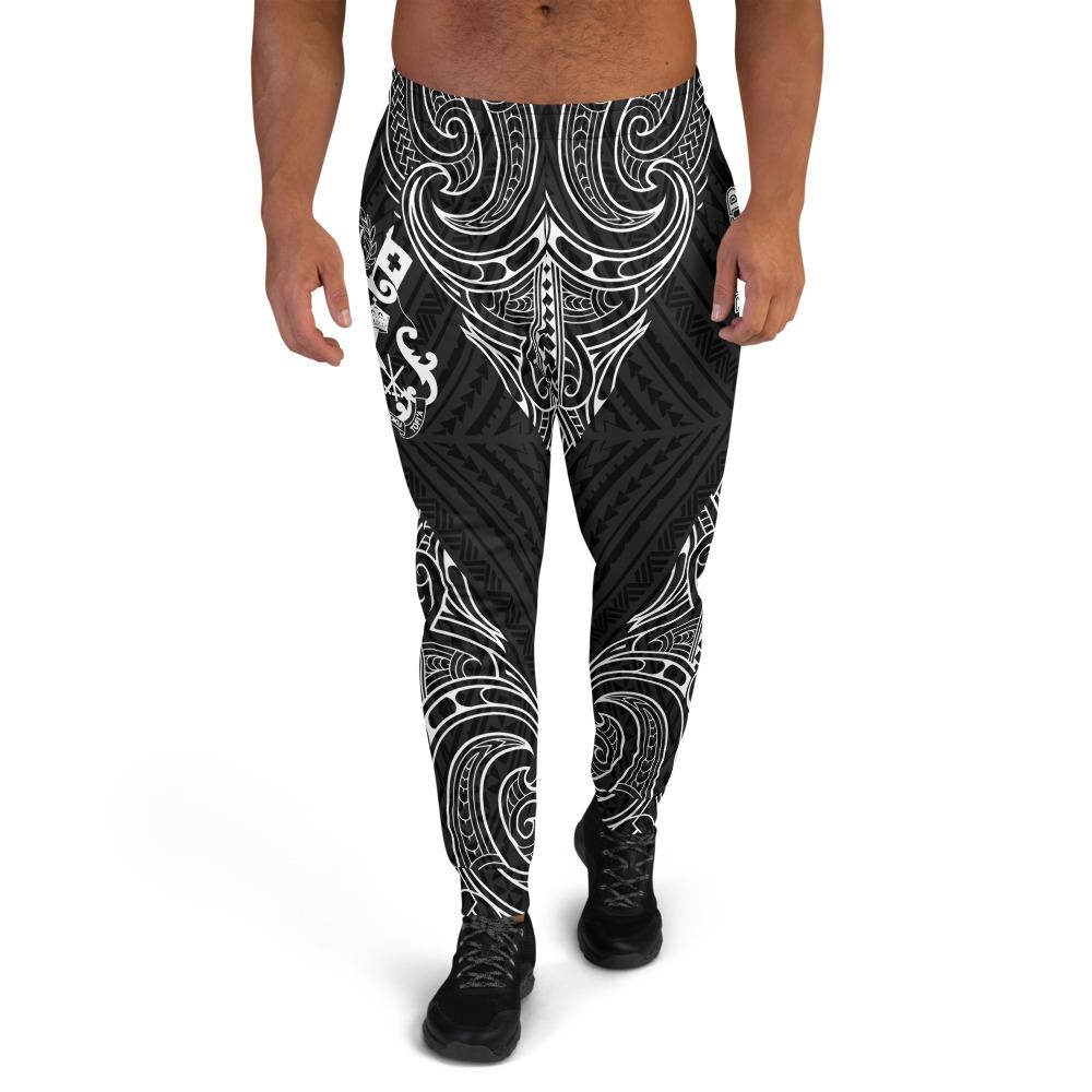 Tonga Custom Sweatpant - Polynesian Patterns White Color Unisex White - Polynesian Pride