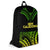 New Caledonia Polynesian Backpack - Reggae Tribal Pattern - Polynesian Pride