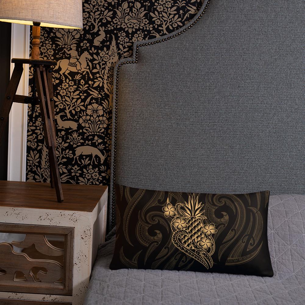 Polynesian Basic Pillow - Gold Pineapple - Polynesian Pride