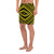 Polynesian Tatau Yellow Men's Athletic Long Shorts - Polynesian Pride