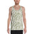 Hawaii Tropical Green Pattern - Hawaii Men's Tank Top AH White - Polynesian Pride