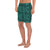 Polynesian Lauhala Mix Turquoise Men's Athletic Long Shorts - Polynesian Pride