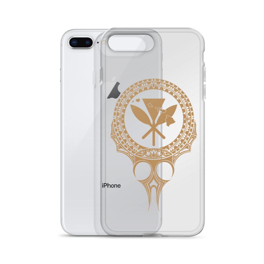 Kanaka Maoli Iphone Case The Eyes Gold AH iPhone 7 Plus/8 Plus Phone Case Gold - Polynesian Pride